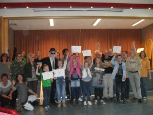 De muzikanten van het open podium 2016